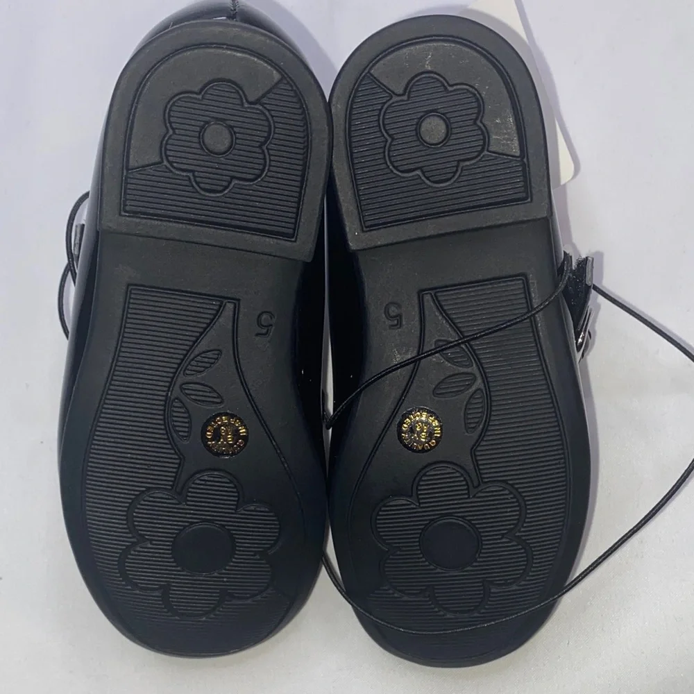 Christie & Jill Elegant Black‎ Patent Leather Kids Dress Shoes